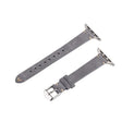 For Apple Watch 42mm / 41mm / 40mm / 38mm Matte Genuine Leather Watch Band(Grey) - free shipping - PMc TechLife - Order now!