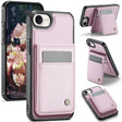 For iPhone 16e JEEHOOD J06 British Style RFID MagSafe Card Bag PU Phone Case(Pink) - free shipping - PMc TechLife - Order now!