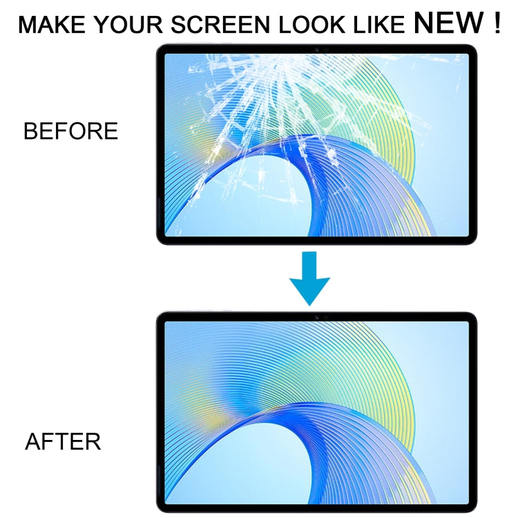 For Honor Pad X8 Pro ELN-W09 Front Screen Outer Glass Lens