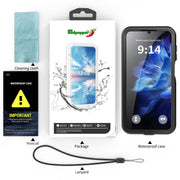 For Samsung Galaxy A16 5G / 4G RedPepper IP68 Water-resistant PC Hybrid TPU Phone Case(Black)