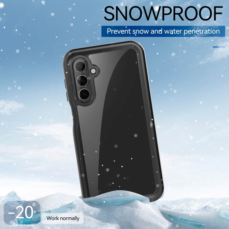 For Samsung Galaxy A16 5G / 4G RedPepper IP68 Water-resistant PC Hybrid TPU Phone Case(Black)