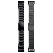 For Garmin 26mm Five-beads Titanium Alloy Push Buckle Metal Quick Release Watch Band(Titanium Color)