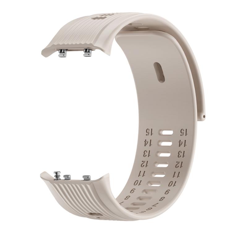 For Huawei Watch D2 Silicone Watch Band Wristband(Grey White)