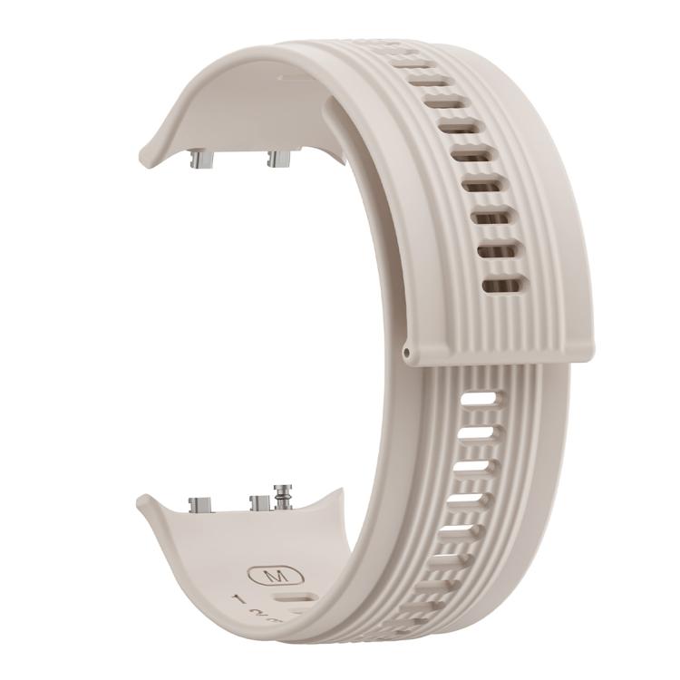 For Huawei Watch D2 Silicone Watch Band Wristband(Grey White)