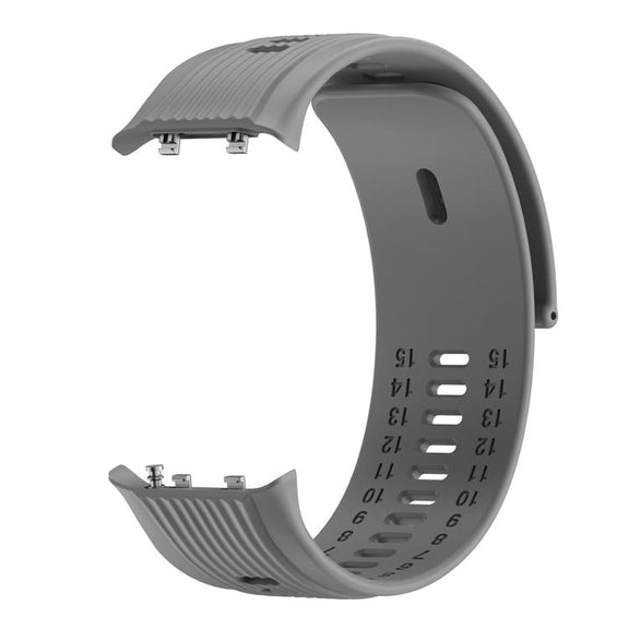 For Huawei Watch D2 Silicone Watch Band Wristband(Starry Gray)