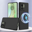 For Motorola Edge 40 Shockproof Silicone Magsafe Phone Case(Black) - free shipping - PMC TechLife - Order now!
