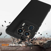 For Motorola Moto X50 Ultra Shockproof Silicone Magsafe Phone Case(Black)