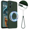 For Motorola Moto G05 / E15 Shockproof Silicone Magsafe Phone Case(Dark Green) - free shipping - PMC TechLife - Order now!