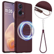 For Motorola Moto G85 / S50 Neo 5G Shockproof Silicone Magsafe Phone Case(Plum Color) - free shipping - PMC TechLife - Order now!
