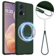 For Motorola Moto G85 / S50 Neo 5G Shockproof Silicone Magsafe Phone Case(Dark Green) - free shipping - PMC TechLife - Order now!