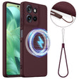 For Motorola Moto G Power 2025 Shockproof Silicone Magsafe Phone Case(Plum Color) - free shipping - PMC TechLife - Order now!