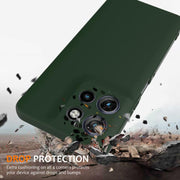 For Motorola Moto G Power 2025 Shockproof Silicone Magsafe Phone Case(Dark Green)