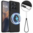 For Motorola Edge 60 Pro Shockproof Silicone Magsafe Phone Case(Black) - free shipping - PMC TechLife - Order now!