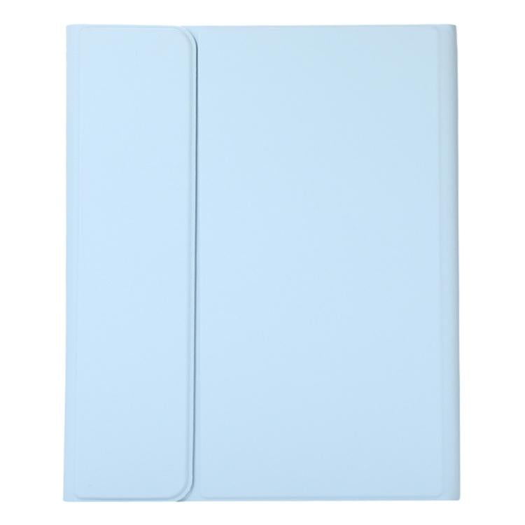 For OPPO Pad 3 / Pad 2 Candy Color Bluetooth Keyboard Leather Case, Square Keys(Light Green)