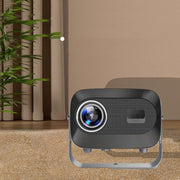 A10 Plus 1280 x 720P 200ANSI Amlogic H713 CPU Android 11.0 Smart Projector, US Plug(Metal Grey)