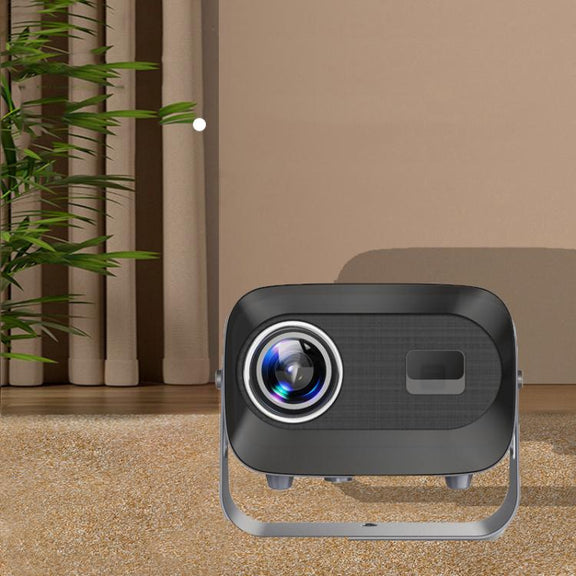 A10 Plus 1280 x 720P 200ANSI Amlogic H713 CPU Android 11.0 Smart Projector, US Plug(Metal Grey)