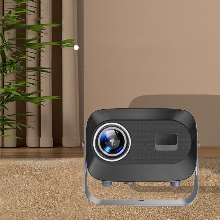 A10 Plus 1280 x 720P 200ANSI Amlogic H713 CPU Android 11.0 Smart Projector, EU Plug(Metal Grey)