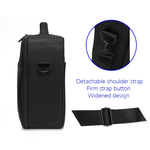 LINGSHI For DJI Mavic Air 2 Heightened Portable Shoulder Storage Bag Protective Box(Black)