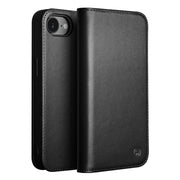 For iPhone 16e QIALINO Classic Gen2 Genuine Leather Phone Case(Black)