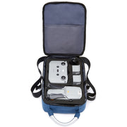 For DJI Mavic Air 2 Portable Oxford Cloth Shoulder Storage Bag Protective Box(Blue Black)
