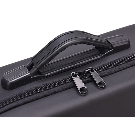For DJI Mavic Air 2 Portable PU Shoulder Storage Bag Protective Box(Black)