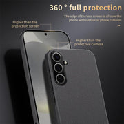 For Samsung Galaxy S25 5G HUIYI Leather Magnetic Phone Case(Black)