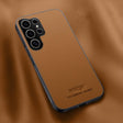 For Samsung Galaxy S25 Ultra 5G HUIYI Leather Magnetic Phone Case(Brown) - free shipping - PMC Jewellery - Order now!