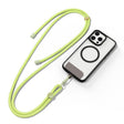 DUX DUCIS Garden Series Tile Pattern Adjustable Crossbody Phone Lanyard(Green Yellow) - Lanyards & Wrist Straps by DUX DUCIS | Online Shopping South Africa | PMc TechLife | Buy Now Pay Later Mobicred