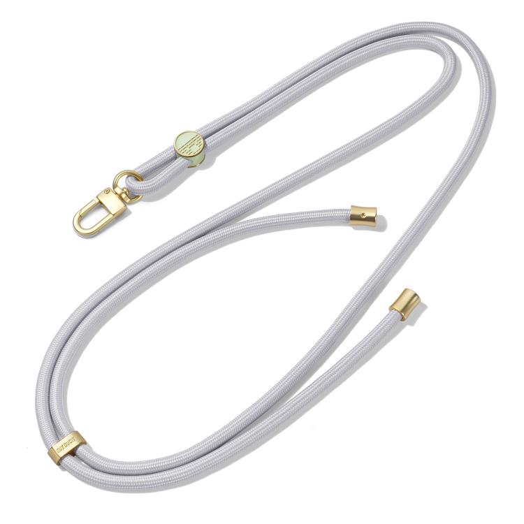 DUX DUCIS Garden Series Tile Pattern Adjustable Crossbody Phone Lanyard(Grey)