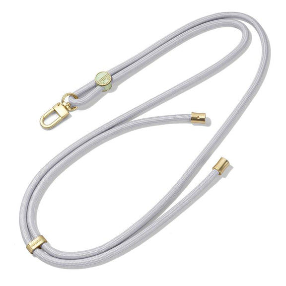 DUX DUCIS Garden Series Tile Pattern Adjustable Crossbody Phone Lanyard(Grey)