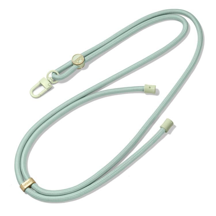 DUX DUCIS Garden Series Tile Pattern Adjustable Crossbody Phone Lanyard(Light Green)