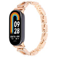 For Xiaomi Smart Band 9 / 8 U-shaped Diamond Bracelet Metal Watch Band(Rose Gold) - free shipping - PMC TechLife - Order now!
