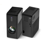 AUN A32 1280x720P 200ANSI D3100 CPU WIFI Display Smart Projector, UK Plug(Black)