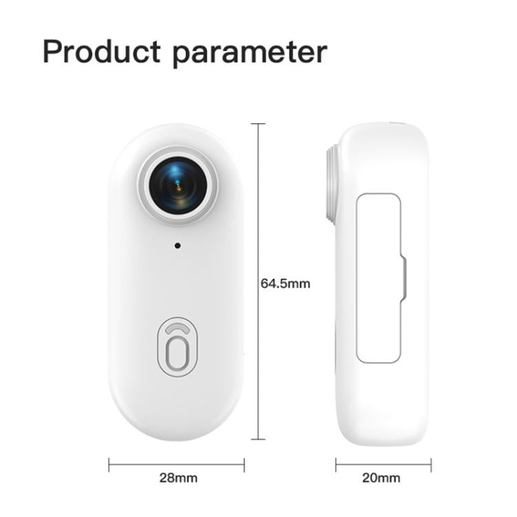 H88 1080P Thumb Sports Camera Mini WiFi Camera, Specification:Standard Version(Black)
