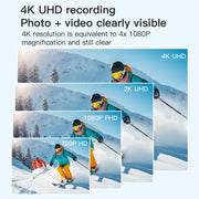 H88 4K Thumb Sports Camera Mini WiFi Camera, Specification:Standard Version(Black)