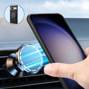 For Google Pixel 7a Denior A14 Skin Feel Rotating Holder MagSafe Phone Case(Black)