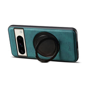 For Google Pixel 8 Pro Denior A14 Skin Feel Rotating Holder MagSafe Phone Case(Blue)