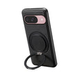For Google Pixel 9 Denior A14 Skin Feel Rotating Holder MagSafe Phone Case(Black) - free shipping - PMC TechLife - Order now!