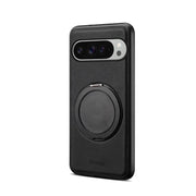 For Google Pixel 9 Pro XL Denior A14 Skin Feel Rotating Holder MagSafe Phone Case(Black)