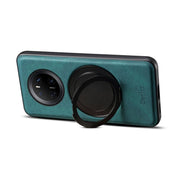 For Huawei Mate 70 Denior A14 Skin Feel Rotating Holder MagSafe Phone Case(Blue)