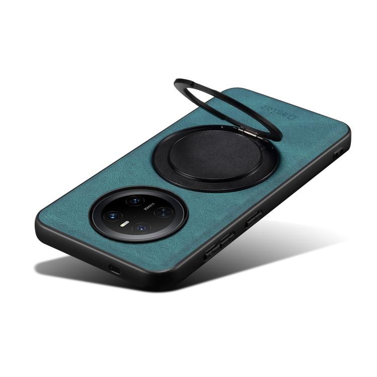 For Huawei Mate 70 Denior A14 Skin Feel Rotating Holder MagSafe Phone Case(Blue)