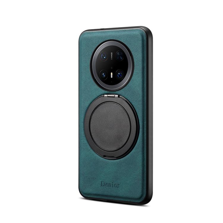 For Huawei Mate 70 Pro / 70 Pro+ Denior A14 Skin Feel Rotating Holder MagSafe Phone Case(Blue)