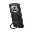 For Honor Magic6 Pro Denior A14 Skin Feel Rotating Holder MagSafe Phone Case(Black) - free shipping - PMC TechLife - Order now!