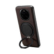 For Honor Magic7 Denior A14 Skin Feel Rotating Holder MagSafe Phone Case(Brown) - free shipping - PMC TechLife - Order now!