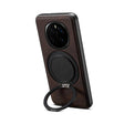 For Honor Magic7 Pro Denior A14 Skin Feel Rotating Holder MagSafe Phone Case(Brown) - free shipping - PMC TechLife - Order now!