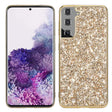 For Samsung Galaxy S25+ 5G Glitter Powder Shockproof TPU Phone Case(Gold) - Galaxy S25+ 5G Cases by PMC Jewellery | Online Shopping South Africa | PMC Jewellery | Buy Now Pay Later Mobicred