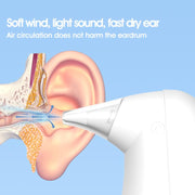 YJK148 Low Noise Electric Plasma Ear Blower(White)