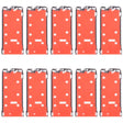 For Honor 90 Pro 10pcs Front Housing Adhesive - Adhesive Sticker by PMc TechLife | Online Shopping South Africa | PMc TechLife | Buy Now Pay Later Mobicred