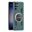 For Samsung Galaxy S23 Ultra 5G All-inclusive Lens Frameless Graphene Cooling Phone Case(Navy Blue) - Galaxy S23 Ultra 5G Cases by PMc TechLife | Online Shopping South Africa | PMc TechLife | Buy Now Pay Later Mobicred
