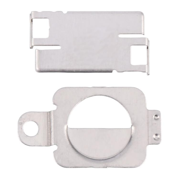 For iPhone 14 / 14 Plus 1 Pair Flashlight / Mic Iron Sheet Cover (On The Back Cover)